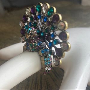 🦚 Peacock Ring